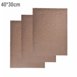 3 tk korduvkasutatavad vastupidavad k&uuml;psetusplaadid &Otilde;likindlast paberist riidest ahjupadi 30 * 40 cm kleepumatu k&uuml;psetusmatt Grillplaadi k&uuml;psetusplaadi paber 3Pcs