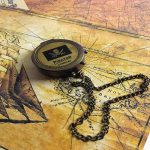 Messingist kompass, piraadid Jack Sparrow stiilis, merel kogutav dekoratiivne kingitus, s&uuml;nnip&auml;evakingitus, aastap&auml;eva kingitus, parim kingitus