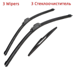 3 TK klaasipuhasti harjad BMW X3 E83 jaoks 2003-2010 22 20 14 Sobivad esiklaasile esiklaasi aknaharjad l&otilde;ikuritarvikud 2004 2005 2006 2007 2008 2009