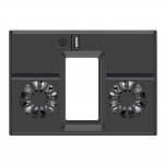 Jahutusventilaator &uuml;hildub Xbox Series X USB v&auml;lise jahuti turbo temperatuuri reguleerimise ventilaatori konsooli jahutuss&uuml;steemiga Xbox Series X jaoks without LED light