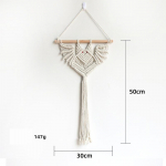 Nahkhiirte taimede riidepuu siseruumides riputatav istutusmasina korv puithelmestega dekoratiivne lillepotihoidja ilma tuttideta siseruumides Boho kodukaunistuseks