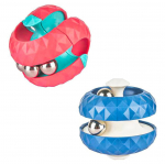 4 tk Orbit pallim&auml;nguasi, Fidget Cubes Puzzle Ball Top p&ouml;&ouml;rlevad lauam&auml;nguasjad, Infinity Cube Fidget veerev helmeste m&auml;ng lastele 10&ndash;12, kuju muutmine t&ouml;&ouml;korras 4pcs-5.6x5x5cm