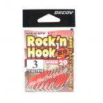 Decoy Worm 29 Rock'n Hook Cut Worm konksud, suurus 3 (7918)