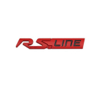 3D-auto metallist RS GT Line m&auml;rgi embleemi kleebis Renault Clio Megane Scenic laguna Logan Koleos Sandero Safrane jaoks B6 red