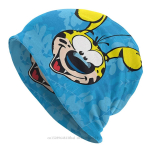 Kapott M&uuml;tsid Unisex naiste &otilde;huke m&uuml;ts Marsupilami n&auml;gu helesinine disain s&uuml;gis kevad soe m&uuml;ts Street Skullies Beanies m&uuml;tsid One Size