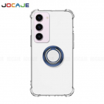 R&otilde;ngasaluse pehme l&auml;bipaistev &uuml;mbris Samsung Galaxy S23 Ultra Plus S22 S21 S20 S10 S9 S8 S7 UItra Plus Lite FE l&auml;bipaistva kronsteini hoidiku telefoni tagakaas For Samsung S21 sinine