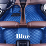 Car floor mats for BMW 3 series F30 E90 330i 335i 320i 318i (Four doors) 2008 2009 2010 2011 2012 Custom foot Pads sinine