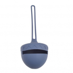 Luti hoiukott Kaasaskantav silikoonist luti hoidikott Armas m&auml;nnikoonuse kujuline nibu hoiukonteiner koju tumesinine v&auml;rv