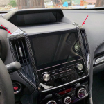 S&uuml;sinikkiust v&auml;limus Kliimaseade eesmine v&auml;ljalaskeava kaane siseviimistlus Subaru Forester SK 2018 autole