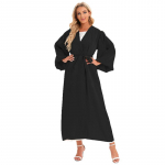 Dubai Open Cardigan Maxi Kleit Abaya Mosleminaised Kaftan Jilbab Araabia hommikumantli pidu S must