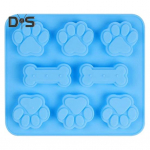 Magustoiduvormi kuumakindlad toiduklassi BPA-vabad mittenakkuvad koerak&auml;pakujulised koogi&scaron;okolaadivormi k&ouml;&ouml;gitarbed roosa