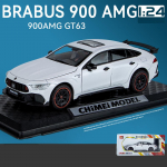 1/24 Scale Benz G900 Diecast automudeli m&auml;nguasi, tagasit&otilde;mmatav m&auml;nguasi koos heli ja valgusega lastele V&auml;ikelaste poiste t&uuml;drukute kingituste kollektsioon 1/24-21x8.2x6cm valge