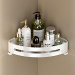 Vannitoatarvikud Riiul Du&scaron;iriiulid &Scaron;ampoonihoidik K&ouml;&ouml;k Hoiuhoidik Puntsivaba seinale kinnitatav abivahend Single A