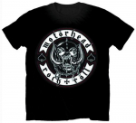 Motorhead Biker Badge Logo Rock Tee Top Clothing Wo Unisex T-s&auml;rk S