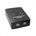 USB KVM Switcher 2 in 1 Out Kiire andmeedastus koos nupupistikuga M&auml;ngi lihtne arvutijagamisseade Juht hiir Klaviatuur Printer