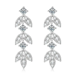 D v&auml;rv 0,6CTTW Tutt Moissanite rippk&otilde;rvar&otilde;ngad naistele Luksuslikud s&auml;delevad pulmaehted S925 Sterling Silver