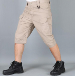 Suvised l&uuml;hikesed p&uuml;ksid Military Camuflage Shorts Outdoor Multi Pockets IX7 City Tactical Matkap&uuml;ksid P&uuml;ksid Sport Trekking Treening Cargo Shorts L armee roheline v&auml;rv