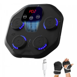 Kinnastega muusikaline poksimasin Intelligentne BT poksitreening, sihtm&auml;rk seinale kinnitatav poks must