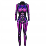 Punk Gothic Jumpsuit Catsuit Sexy Women Cosplay Kost&uuml;&uuml;mid Halloween Bodysuit M
