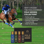 The Man Company Specially Curated Perfume Gift Set for Men 4X20ml - POLO WOODS COLLECTION | 4X20ml
