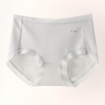 Aluspesu Naiste puuvillane &uuml;hev&auml;rviline 5a Antibakteriaalne jalgevahe, j&auml;lgimata hingav v&ouml;&ouml;kohaga p&uuml;ksid Aluspesu M