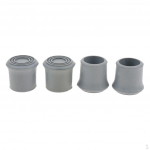 / Set Rubber Buffers Asphalt Pads Walking for s, Hiking Poles, 25mm