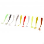 10x T Tail Soft Fishing s Worm Lure Crank Bass