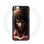Iphone 8 &uuml;mbris Eren Attack on Titans hirmutav anime