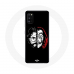 &Uuml;mbris Samsung Galaxy S20 jaoks La casa de papel El Profesor Mask Split