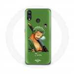 &Uuml;mbris Huawei P20 Lite &Uuml;hes t&uuml;kis Manga Zoro m&otilde;&otilde;gale