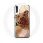 &Uuml;mbris Huawei P20 Ameerika pitbullterjeri pruunile