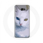 &Uuml;mbris Samsung Galaxy A5 T&uuml;rgi kaubikule Cat blue eye and yellow eye