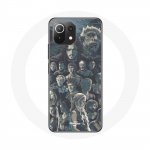 &Uuml;mbris Xiaomi Mi 11 Lite Game of Thrones 8. hooajale Game of Thrones Plakati tegelased hall taust