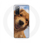 &Uuml;mbris Samsung Galaxy S20 FE kuldse retriiveri koerat&otilde;ugu jaoks