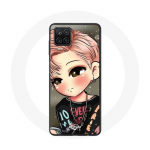 &Uuml;mbris Samsung Galaxy A12 BTS Bangtan Sonyeondan Jimin Not Today Fanart jaoks