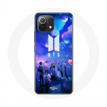 Coque pour Xiaomi Mi 11 Lite Bangtan Sonyeondan BTS Fanart Logo
