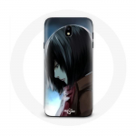 &Uuml;mbris Samsung Galaxy S4 Mikasa Ackerman Attack on Titan Manga Anime jaoks
