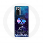 Coque pour Xiaomi Redmi Note 10 Pro Exo Groupe K-pop Logo we are one