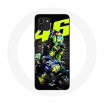Coque pour Samsung Galaxy A03 Valentino Rossi motoGP 46 Pilote de vitesse