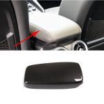 S&uuml;sinikkiust stiilis auto keskmise k&auml;etoe kasti kaitsekate sisekujundus sobib Alfa Romeo Giulia jaoks auto sisetarvikud Carbon Fiber Style