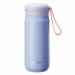 410/530 ml &uuml;hev&auml;rviline &otilde;pilaste vaakumveepudel, laps 304 roostevabast terasest isolatsiooniga trumlid koos silikoonn&ouml;&ouml;riga 410ml valge