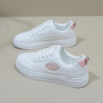 Naiste platvormiga hingavad tossud Mood Libisemisvastased Jooksujalatsid Vabaaja Kerged Paelad Valged Tossud PU nahast tennised naistele 35