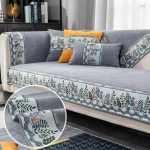 S&uuml;gisene diivani katter&auml;tik Moodne libisemiskindel Bohemia diivani istmepadi Nurgar&auml;tikumatid Lillelised geomeetrilise triibuga diivanikatted 1tk 70x70cm 1pcs