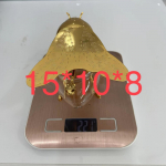 Luksuslik meepurk lusikaga Koduk&ouml;&ouml;gi anum Lauakaunistused Loominguline mee maitseaine hoiupott kuld