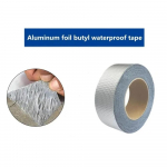 &Uuml;litugev veekindel teip Alumiiniumfoolium but&uuml;&uuml;lkummist lekete tihendi parandusteip Isekleepuv katusevooliku parandamise paindlindile 50mm&1M 1 roll