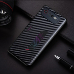 S&uuml;sinikkiust tekstuuriga telefoni&uuml;mbris Asus ROG Phone 6 6D Fashion Design Pehme tagakaas Asus ROG Phone 6 Case Funda jaoks ROG Phone 6 must
