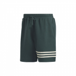 Adidas Originals Trefoil Kontrastriba Pael Sirged Vabaaja L&uuml;hikesed P&uuml;ksid Meeste L&uuml;hikesed P&uuml;ksid Roheline HR8652 XS