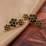 Suurep&auml;rased lilledega tsirkoonist k&otilde;rvar&otilde;ngad naistele Geomeetrilised roostevabast terasest t&auml;hek&otilde;rvar&otilde;ngad s&uuml;nnip&auml;evapeo j&otilde;uludeks ehted kingitused