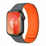 Magnetiline spordirihm Apple Watch Ultra 2 49mm 45mm 44mm 42mm 38mm 40mm 41mm silikoonrihm iWatchi seeria jaoks 9 8 7 6 5 4 Se 3 Loop 38mm 40mm 41mm