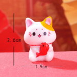 Kawaii k&auml;sit&ouml;&ouml;na valmistatud vaiguroheline multikas konnalooma kujuke akvaariumi lillepoti kaunistus kodukaunistus